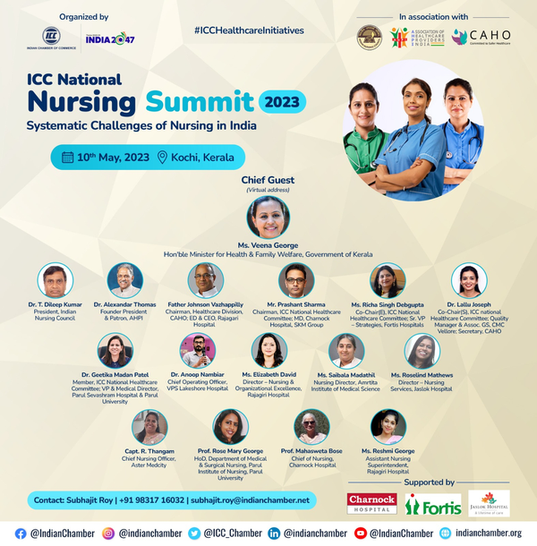 ICC National Nursing Summit & Excellence Awards | Indian Chamber of ...