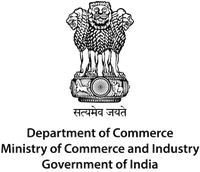 Department of Commerce, Ministry of Commerce & Industries, Government of India logo