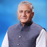 General(Dr.) V. K. Singh (Retd.) (Hon'ble Minister of State Road Transport & Highways and Civil Aviation at Government of India)